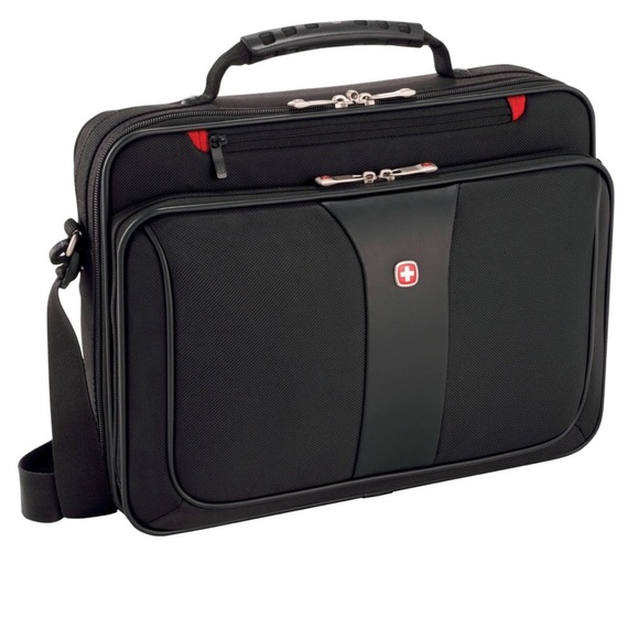 SwissGear Other - SwissGear black laptop bag with adjustable strap.